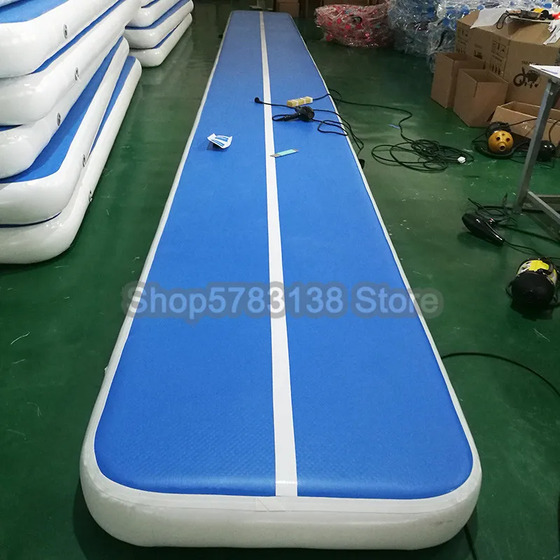 Big Size Inflatable Gym Mat For Training (6m 7m 8m)*2m*0.2m Air Track Mats Gymnastics Factory Price Tumble Trampoline | Игрушки и хобби