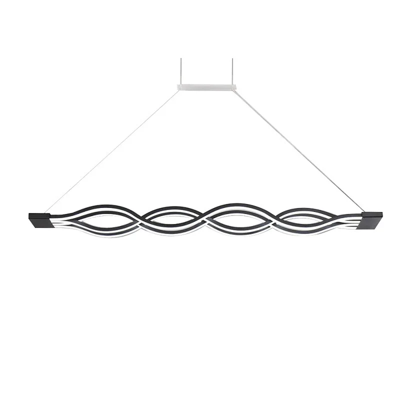 Современные алюминиевые светодиодные подвесные светильники люстры с