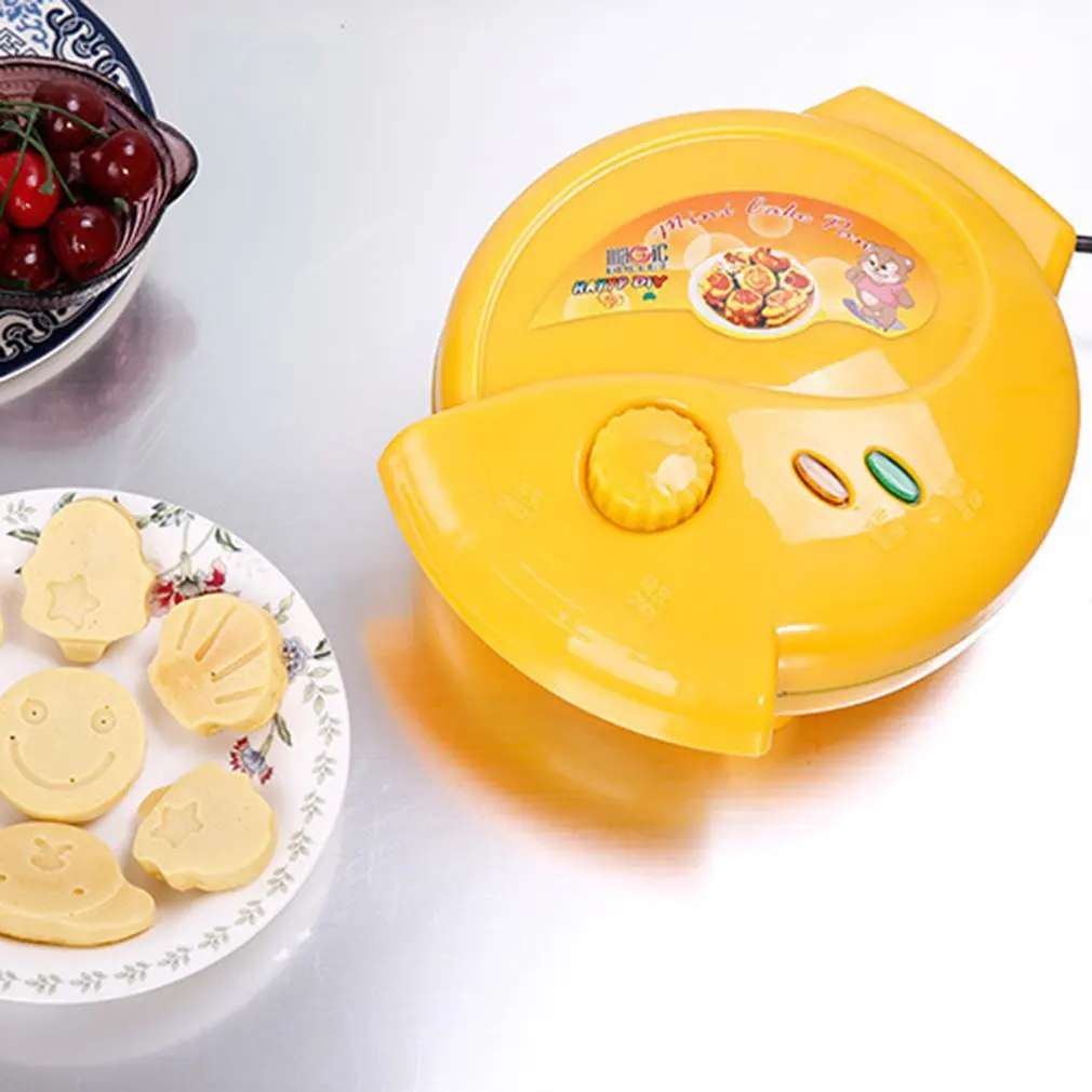 Бытовая Автоматическая машинка для выпечки тортов мультяшная детская Мини хлеба