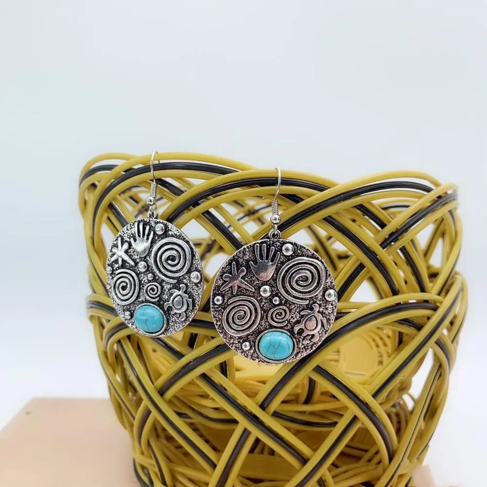 Полированная серебристая полированная медная серьга модные ювелирные серьги