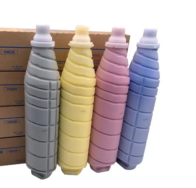 4 шт. новый совместимый цветной тонер картридж hp TN 622 для minolta C1085 C1100 C6085 C6110 набор