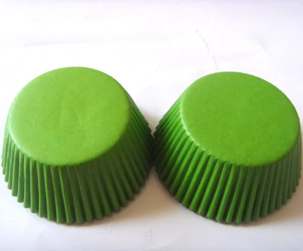 1000 шт. Одноцветный кофейно коричневый форма для порционного кекса выпечки Кубок