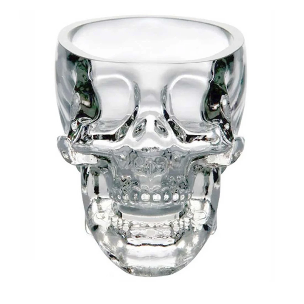 Кофейная чашка с черепом Хрустальный Бокал для дома бара клуба виски водки пива
