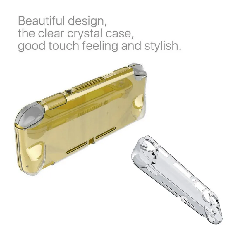 Высокое качество для Switch Lite защитная оболочка Прозрачный Кристальный корпус ПК
