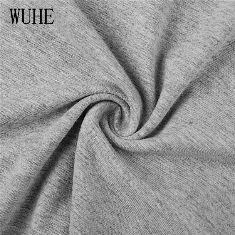 

WUHE Tracksuits 2 Sets Shoulder Pads O Neck Sleeveless Crop Top and Long Pants Joggers Sports Fitness Casual Party Streetwear