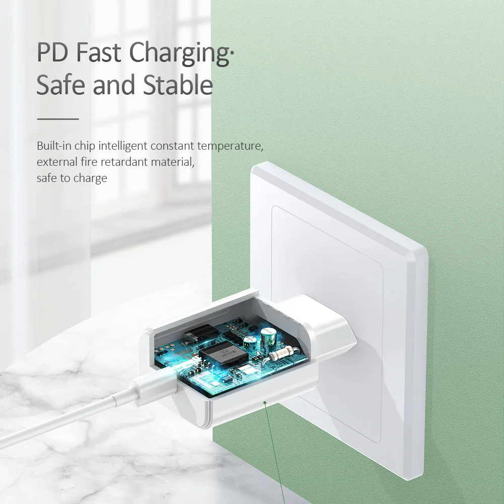 18W USB C Power Adapter PD Charger For iPhone 11 Pro 8/XS MAX XR /Air/iPad Redmi K30 QC 4.0 Charging Type-C EU US UK Plug | Мобильные