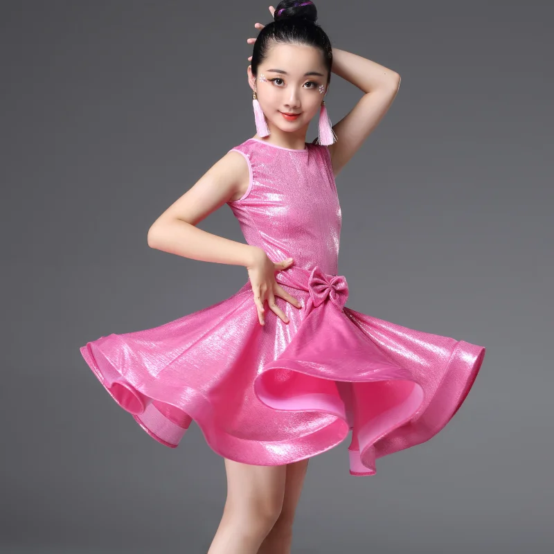 Платье для латинских танцев женские профессиональные костюмы девочек новые