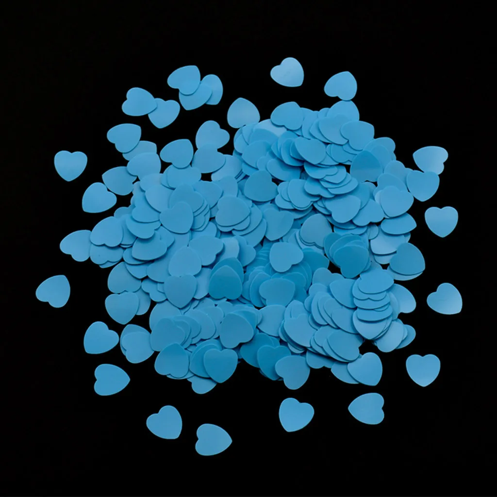 1000 шт./компл. &quotсделай сам&quot сердце-образный аксессуары посыпать лепесток