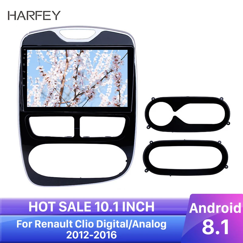 Harfey 10 1 дюймов Автомобильный радиоприемник с навигацией GPS Android 8 головное