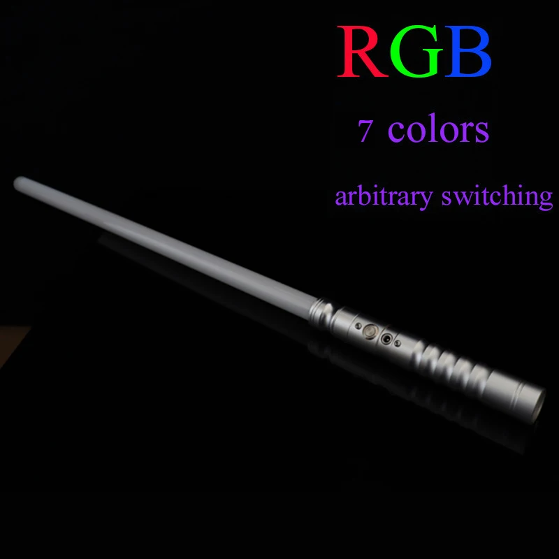 Световой меч 75 см 7 цветов rgb Люк светильник световой сила Fx тяжелая дуэльная