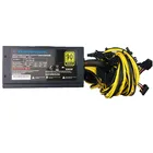 Блок питания для майнинга биткоинов ATX 2000 Вт Высокая эффективность для Ethereum ETH S9 S7 L3 8GPU карты поддержка ATX Майнинг источник питания