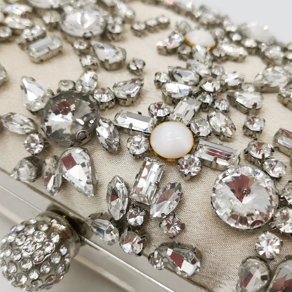Женские вечерние сумки и клатчи Boutique De FGG элегантные свадебные кошельки сумочки с