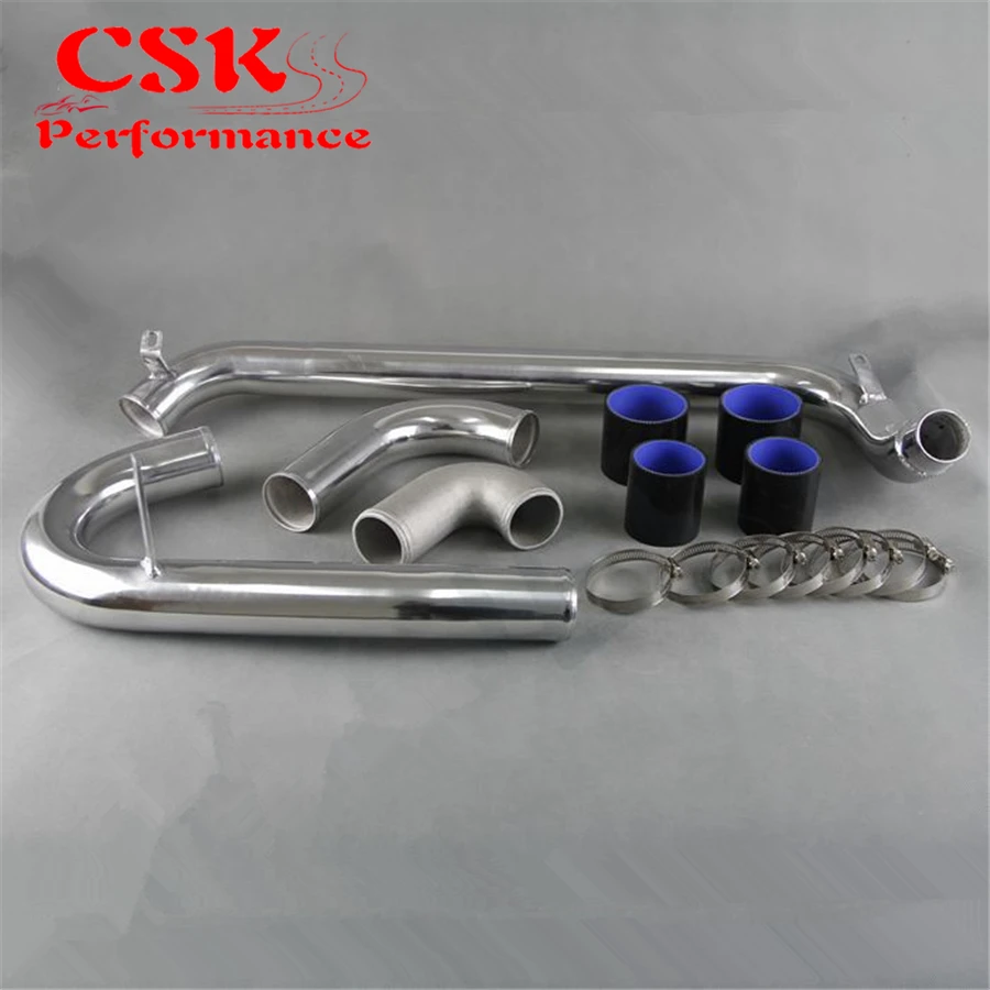 FRONT MOUNT INTERCOOLER PIPE PIPING KIT FITS FOR MITSUBISHI EVO1 EVO2 EVO 1 2 3 BLACK / BLUE RED |