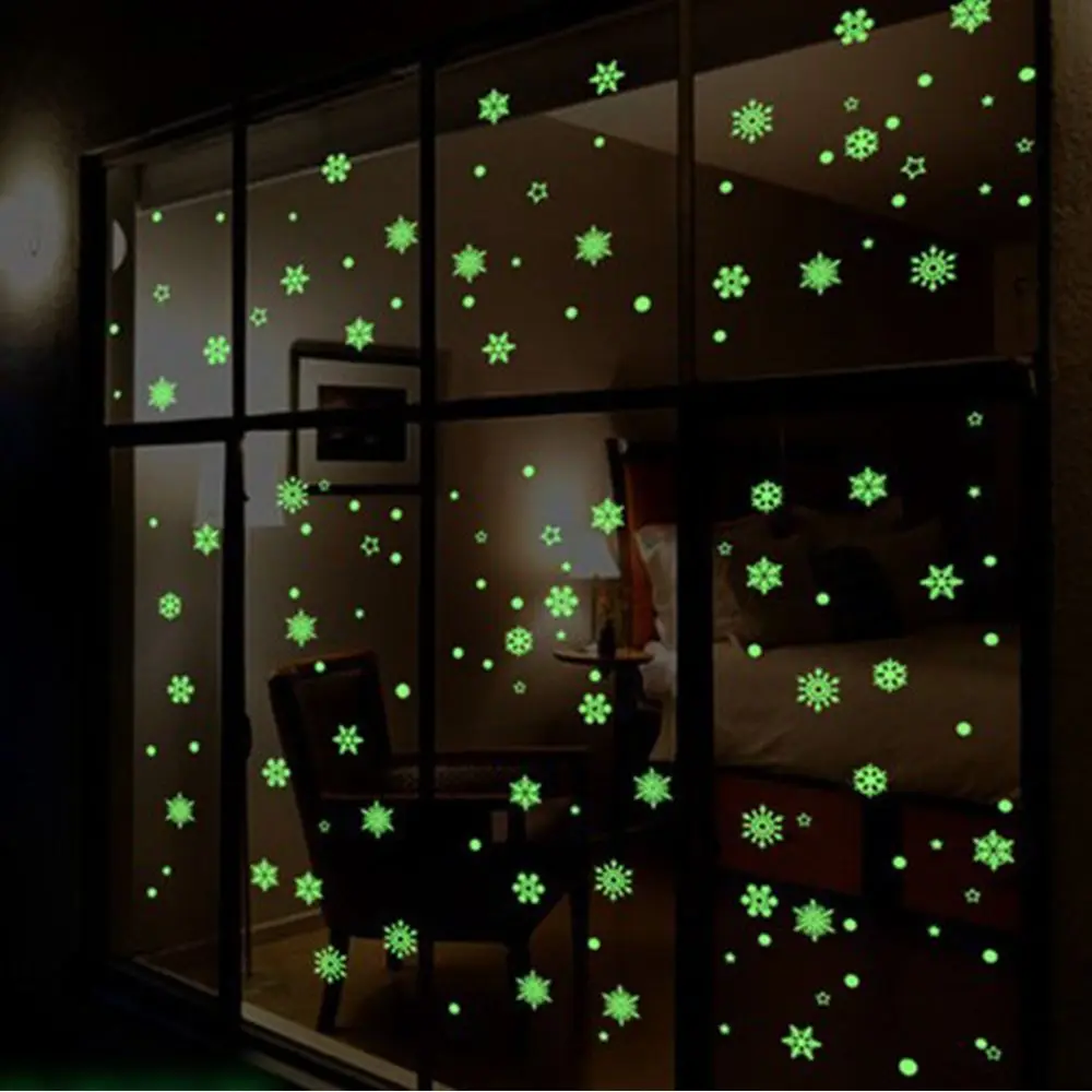 50 шт. флуоресцентные наклейки для детской комнаты спальни |