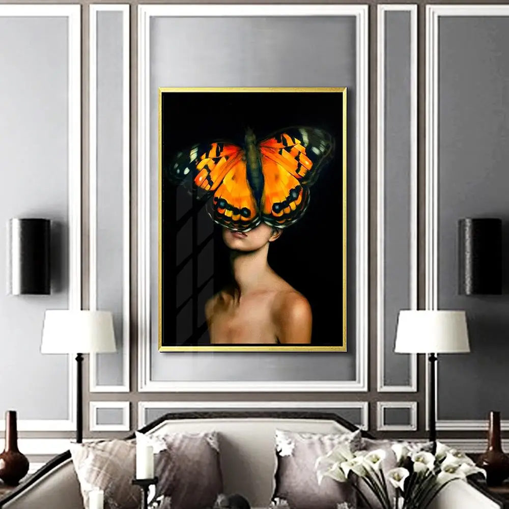 Модульные картины принты в скандинавском стиле настенное искусство абстрактное