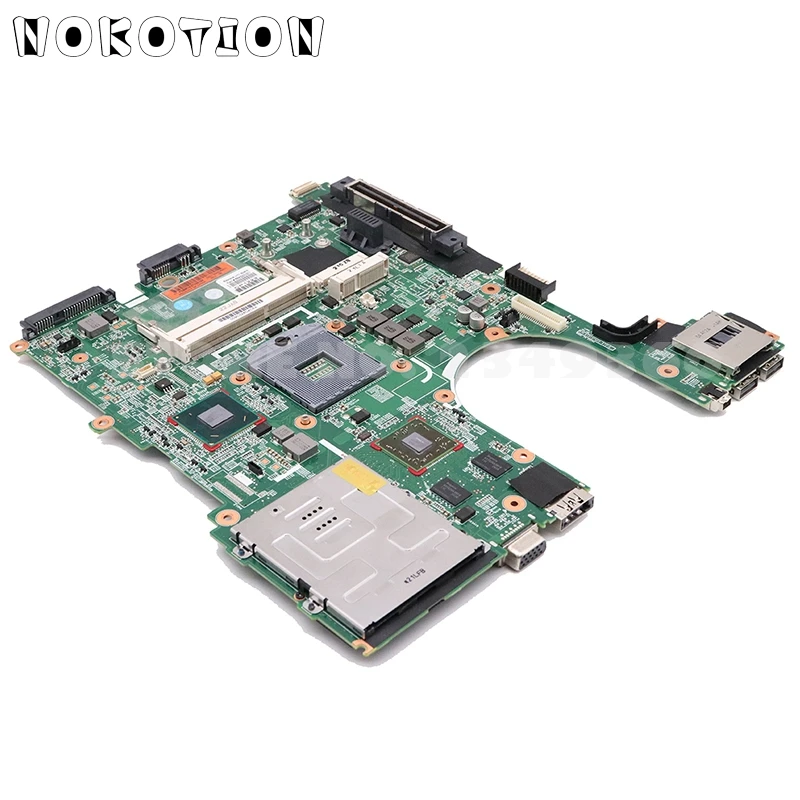 Материнская плата NOKOTION 684323-001 для HP Elitebook 8560P материнская ноутбука QM67 DDR3 HD7400M