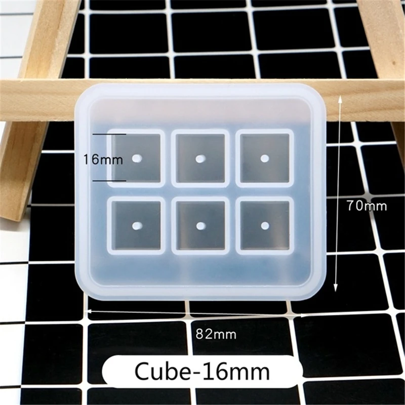 Ожерелье браслет бусины кубик прессформы шар форма полимерная силиконовая