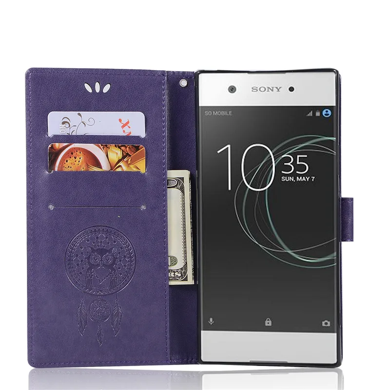 Чехол для Sony Xperia L1 роскошный чехол бумажник из искусственной кожи L 1 G3311 G3313 Dual G3312