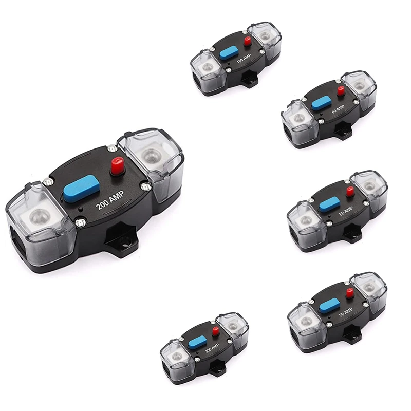 Автоматический выключатель с ручным сбросом автомобильный стерео аудио