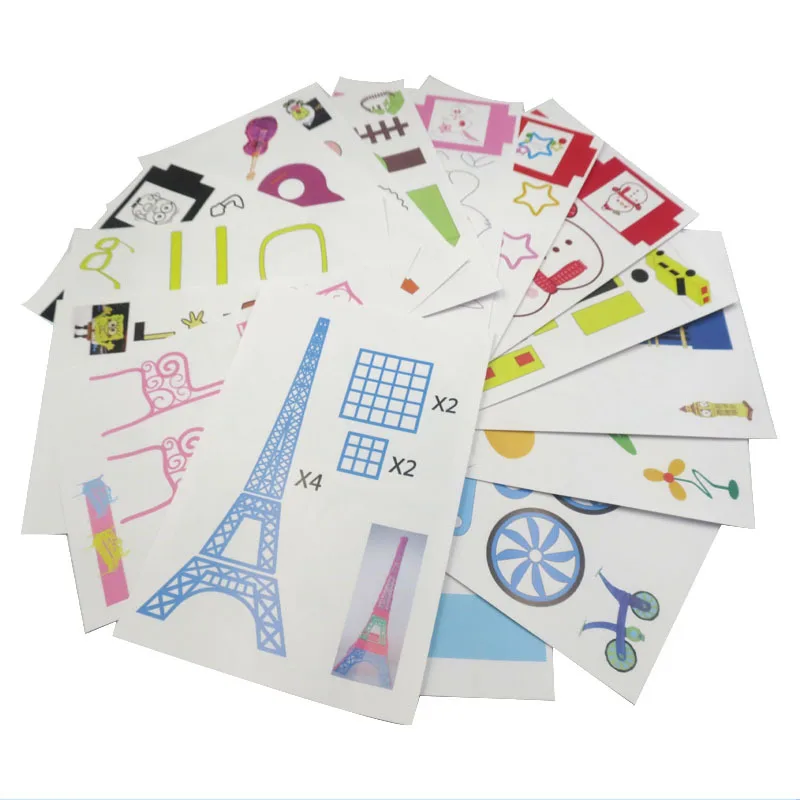 

3d-ручка для рисования, 1 шт., книжка с картинками, копировальная доска, Детская обучающая игрушка, ручка для рисования, специальная бумажная п...