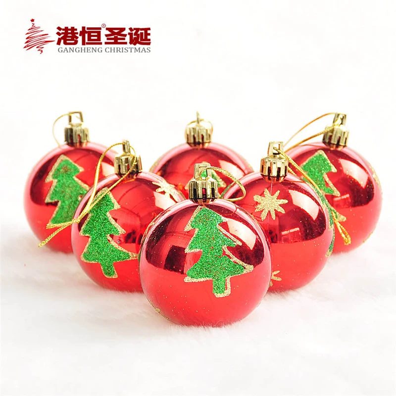 Украшения для рождественской елки 6 шт./лот | Дом и сад