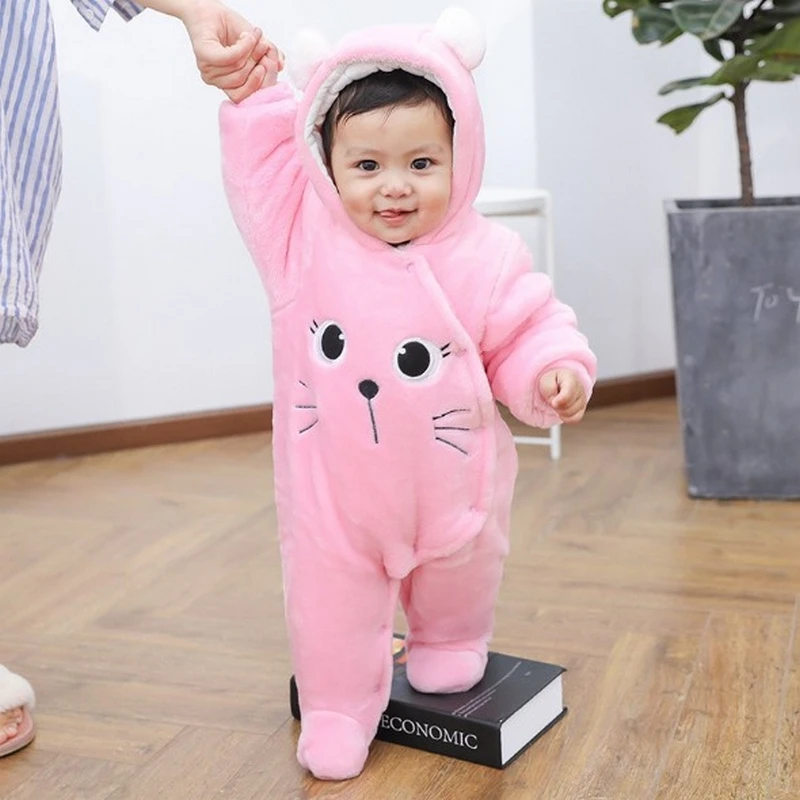 Новинка 2019 зимняя одежда на удачу для новорожденных девочек от 0 до 3 месяцев