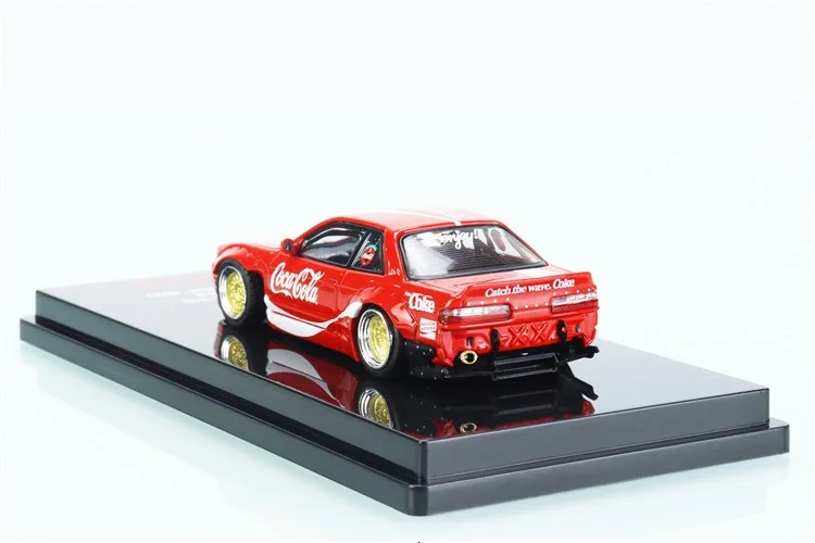 INNO 1:64 INNO64 x тодрожжи RedCOLA NISSAN SILVIA S13 ROCKET BUNNY V2 литые модели автомобилей | Игрушки и