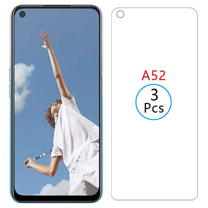 

Защитное закаленное стекло для oppo a52, протектор экрана для oppo a52 a 52 52a 6,5, защитная пленка opp opo op appo oppa52 opoa52 9h