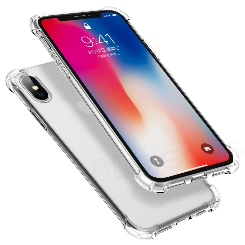 Для iPhone XR X 6S 6 7 8 Plus чехол для телефона 12 Mini 11 Pro XS Max 5S 5 SE противоударный мягкий