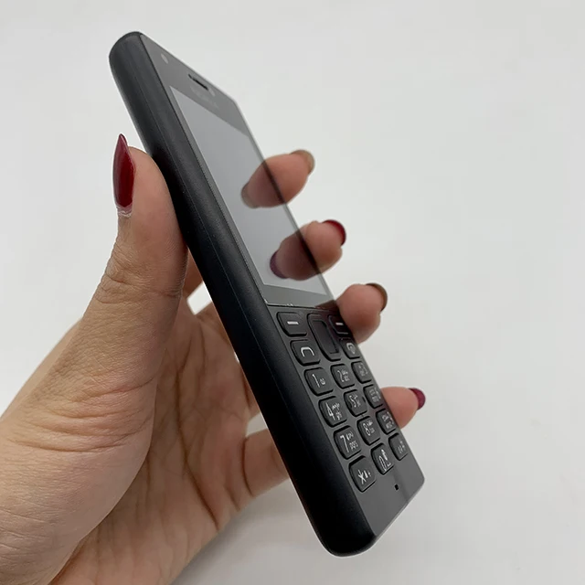 nokia 216 refurbished original nokia 216 dual sim card 2g gsm 1100mah unlocked cheap celluar phone refurbished free shipping free global shipping