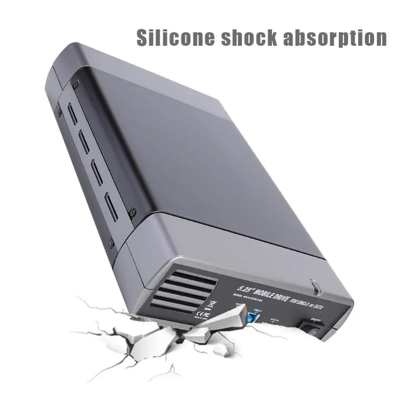 Чехол для оптического диска 5 25 дюйма с USB 3 0 на адаптер Type B SATA US внешний корпус HDD