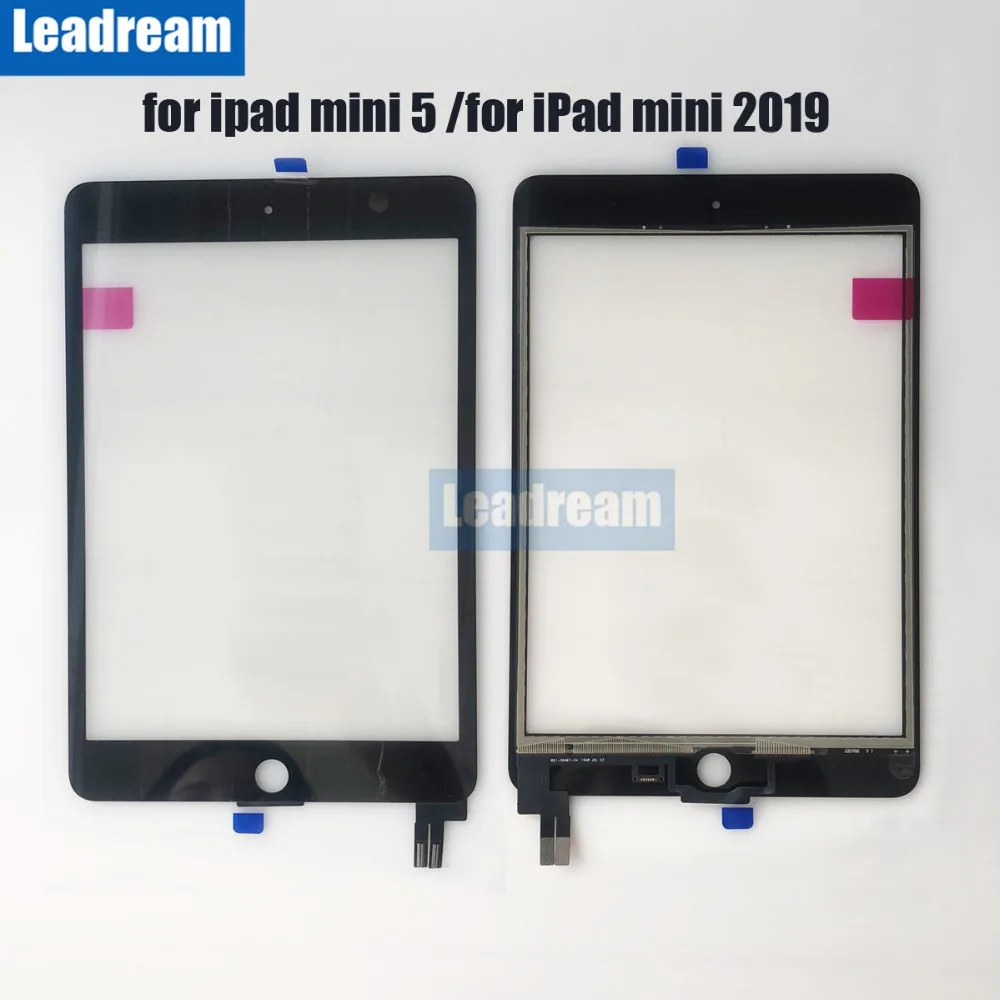 5 шт. для iPad mini 5 5th Gen 7,9 дюймов A2124 A2126 A2133 сенсорный экран дигитайзер стеклянная панель с клейкой лентой