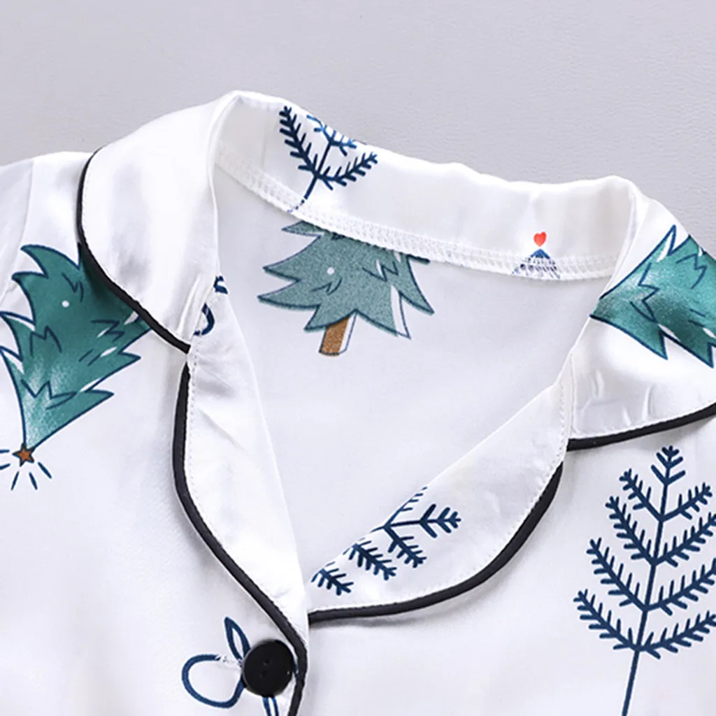 Детские пижамы для маленьких мальчиков и девочек домашняя одежда сна из гладкого