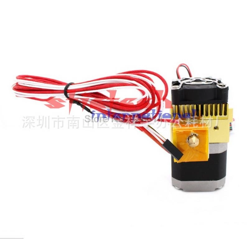Dhl или ems 100 шт. экструдер MK8 j-головка Hotend для Makerbot Prusa i3 запчасти 3D-принтеров с