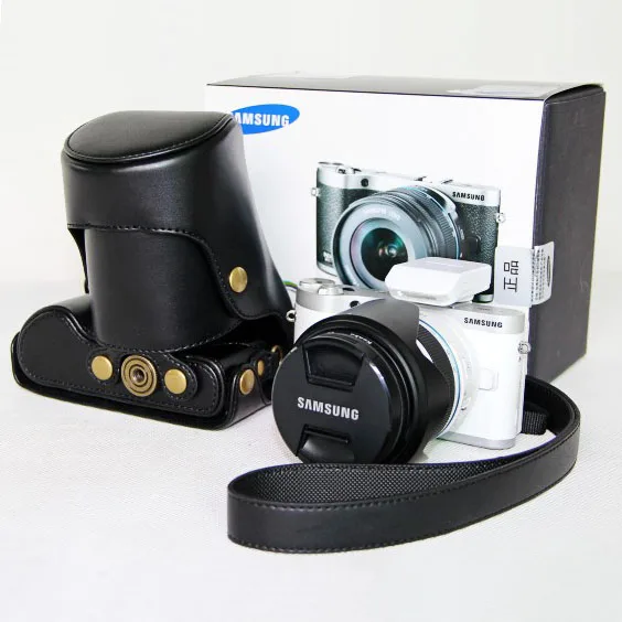Кожаный чехол для камеры Samsung NX300 18-55 мм 20-50 | Электроника