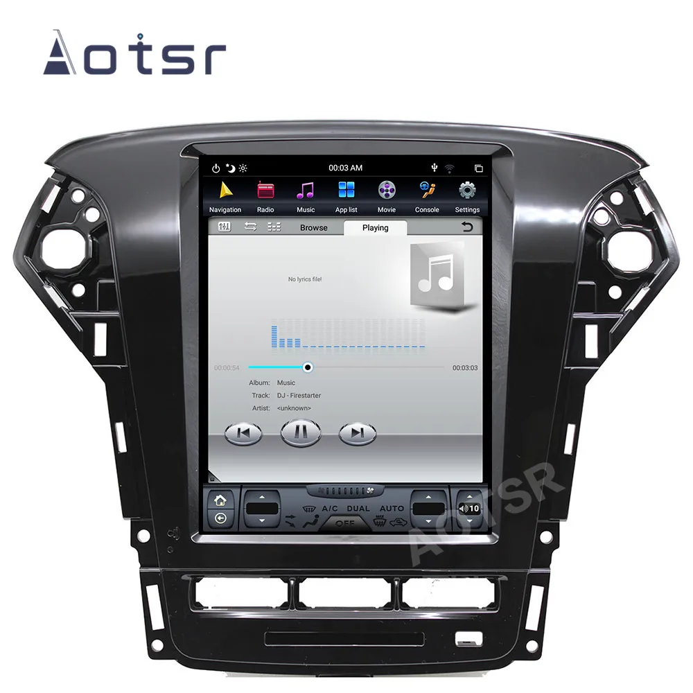 Автомобильное радио AOTSR Android 9 для Ford Fusion Mondeo MK4 2011 2012 2013 мультимедийный плеер GPS