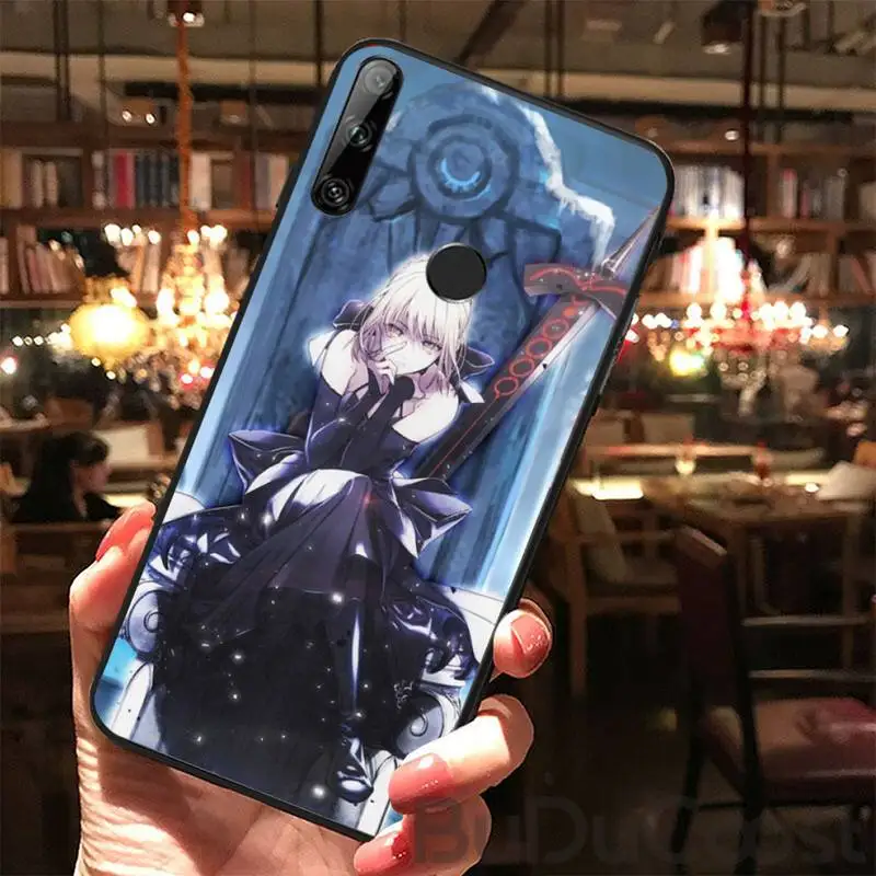 

CUCI Anime saber fate Phone Case For Huawei Y5 Y6 Y7 Y9 Prime Pro II 2019 2018 Honor 8 8X 9 lite View9