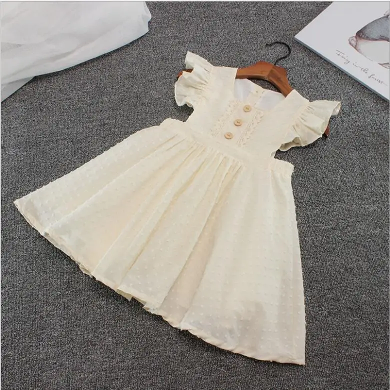 Детское Хлопковое платье-пачка с рукавами на День святого Валентина возраст 2-6