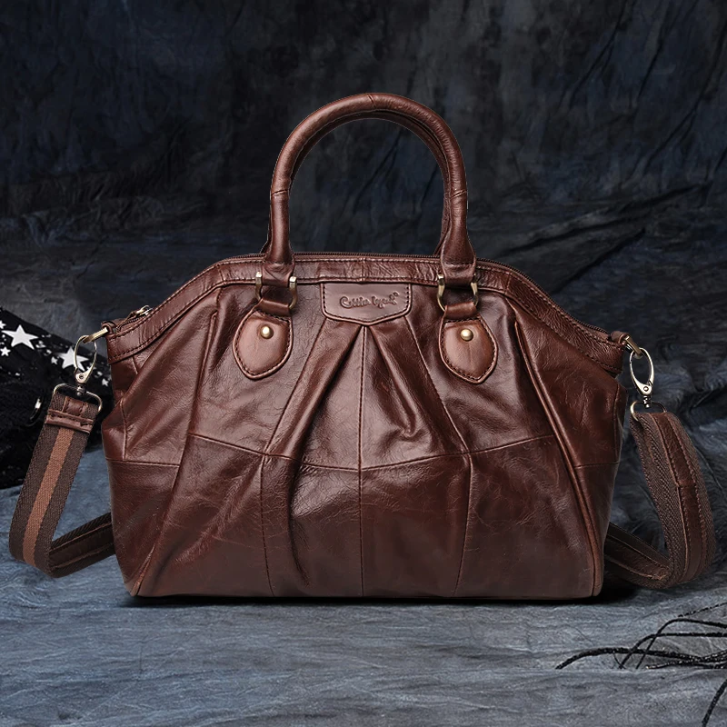 Cobbler Legend Брендовая женская сумка из натуральной кожи на плечо Новое поступление