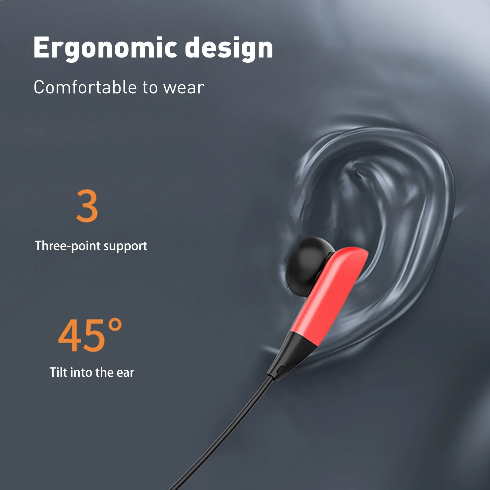 Водонепроницаемые G15 шейные наушники вкладыши Bluetooth 5 0 спортивные с стереозвуком