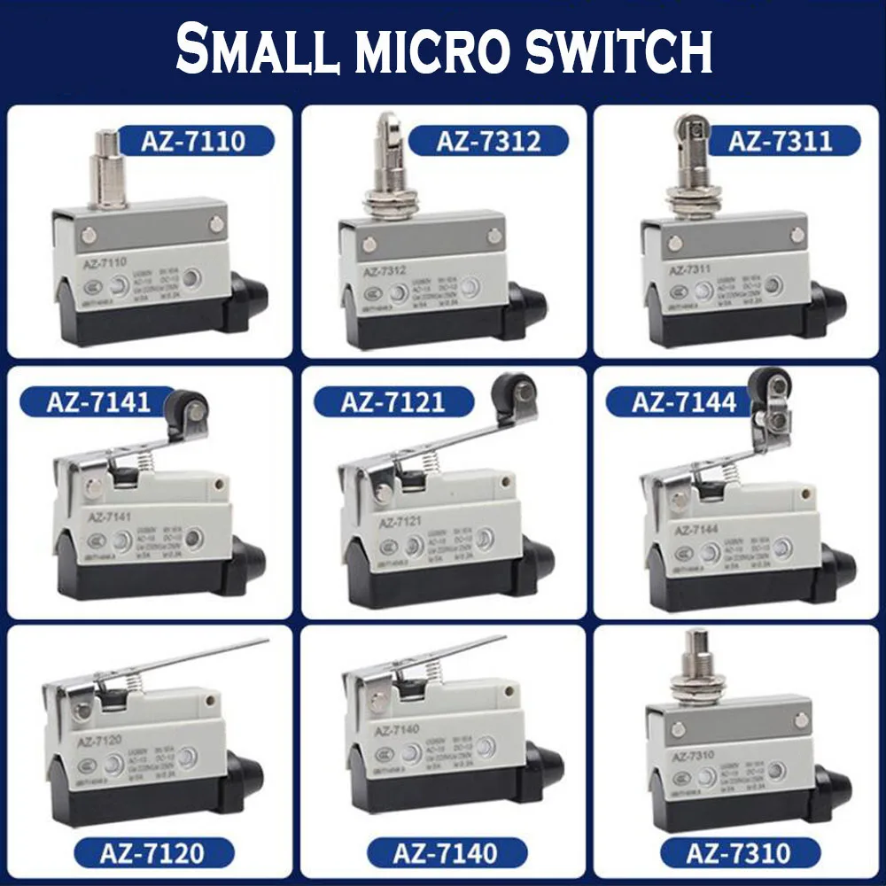 

1 PCS AZ/TZ-7310 Self-resetting Travel Limit Switch AZ-7121 Small Micro Switch