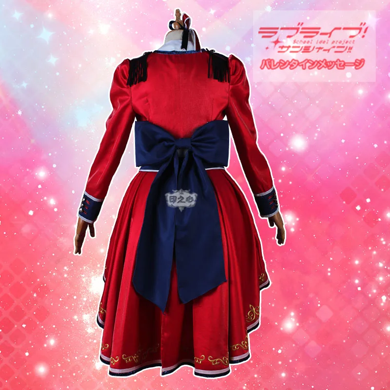 Костюм для косплея Kousaka Honoka из аниме LoveLive мраморное платье выступления в честь