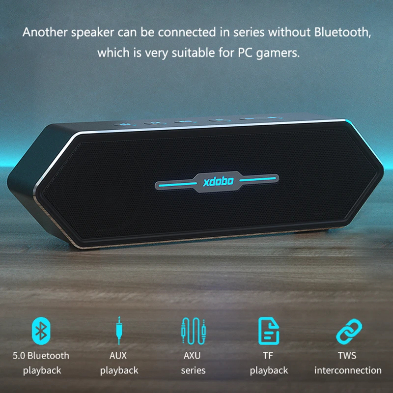 Фото XDOBO Многофункциональный bluetooth-динамик портативная звуковая панель игровой XDOBO Многофункциональный bluetooth-динамик портативная звуковая панель игровой