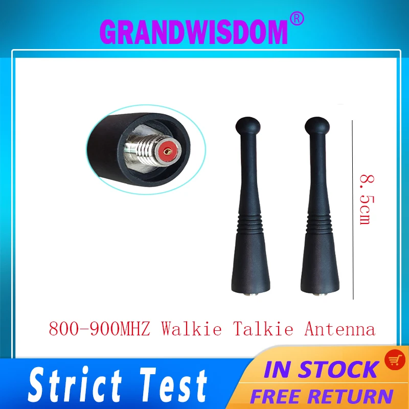 

Walkie Talkie Antenna 800-900MHz Stubby compatible for Motorola XTS2500 XTS3000 XTS3500 HT1000 MTX838 MTX960 MTS2000 Ham Radio