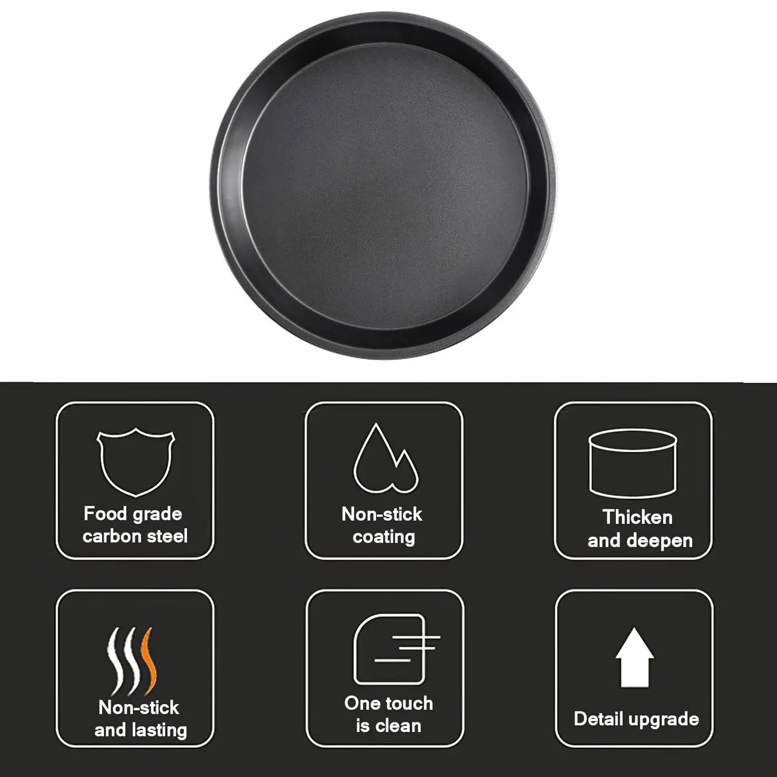 Антипригарный чугунный гриль сковорода Сковорода и плоский двусторонний