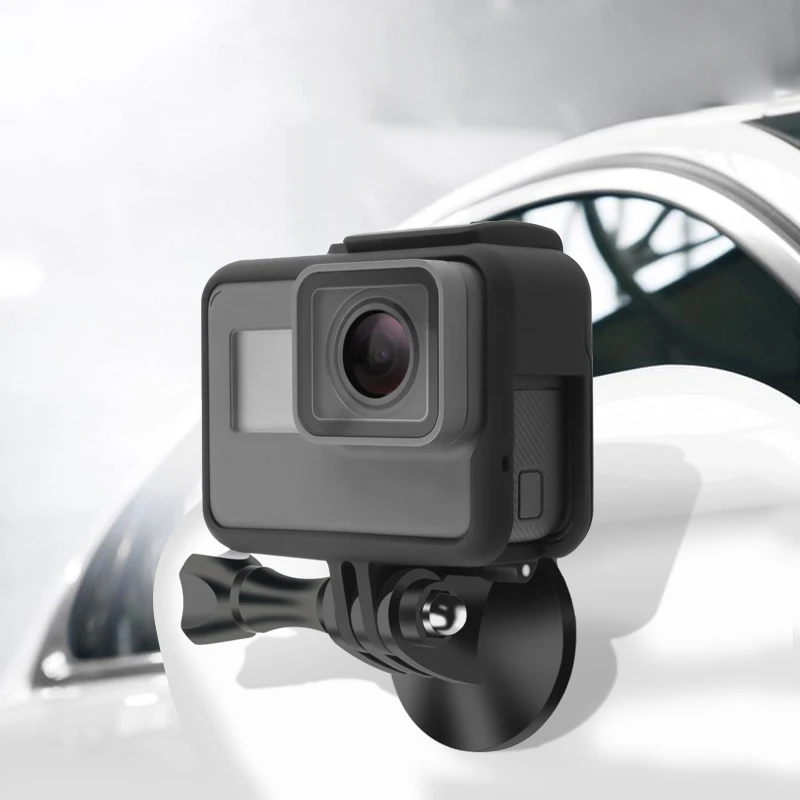 Магнитная подставка-адаптер для Gopro 9 8 7 6 5 43S OSMO XIAOMI YI Автомобильная присоска