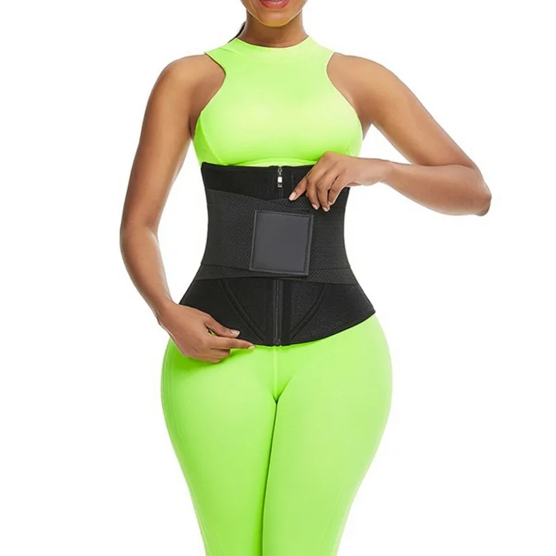 

Women Waist Trainer Corset Sweat Belt Weight Loss Cincher Body Shaper Trimmer Workout Fitness Burning Girdle Gym Belt Shapewear