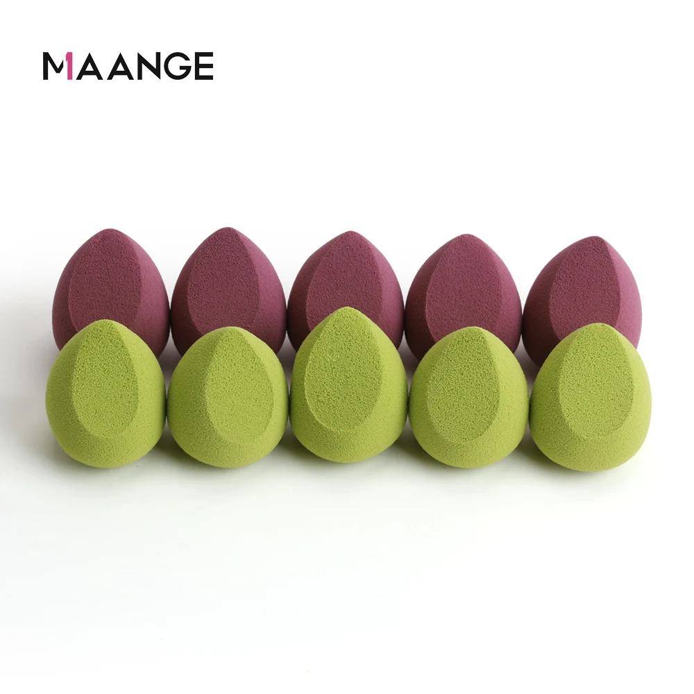 MAANGE 4/5/10 шт. спонж для нанесения основы под макияж пудра консилер косметические