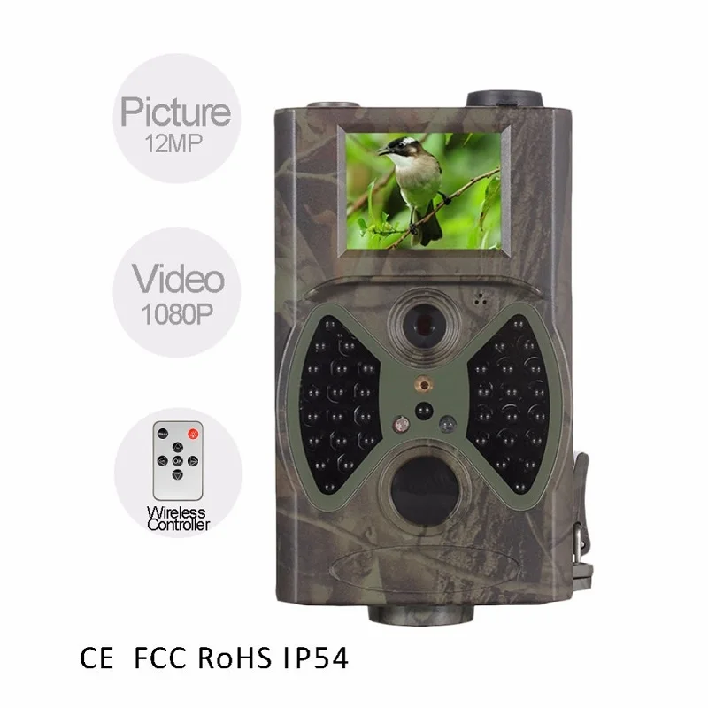 

HC300A Photo Traps Deer Hunting Trail Camera 12MP 1080P 940NM Night Vision Hunting Cameras Digital Infrared Cams Traps