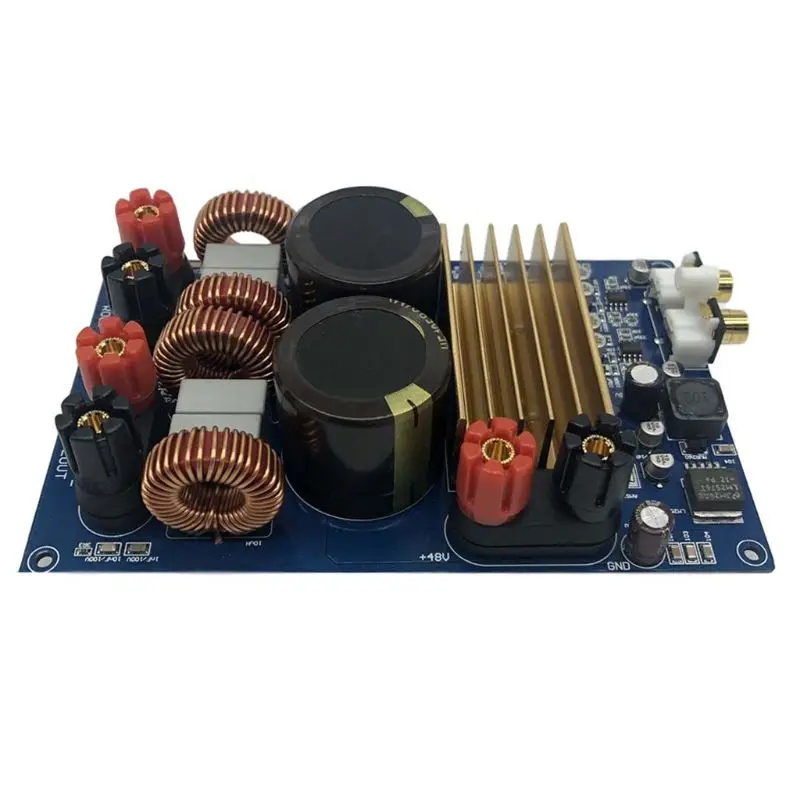 

Class D TPA3255 HIFI Digital Amplifier Board Digit Power AMP Circuit Module 300W + 300W DC 48V